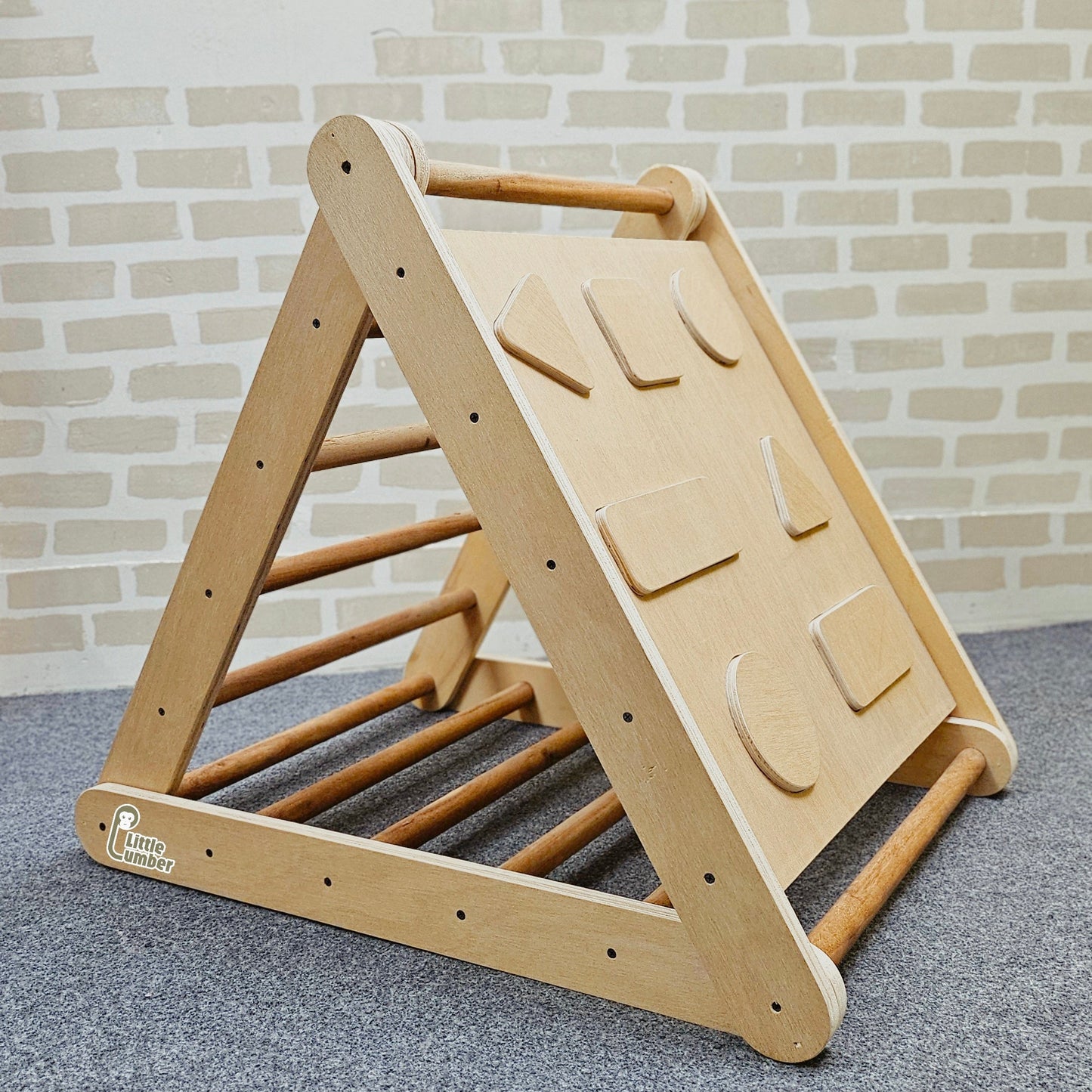 CLIMB & SLIDE DISCOVERY SET (SHAPE SORTER PIKLER + SLIDE RAMP)