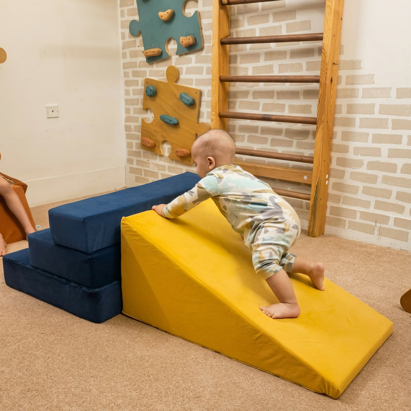 STACK & SWOOP - SOFT PLAY STAIRS & WEDGE SET
