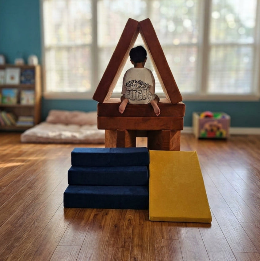 STACK & SWOOP - SOFT PLAY STAIRS & WEDGE SET